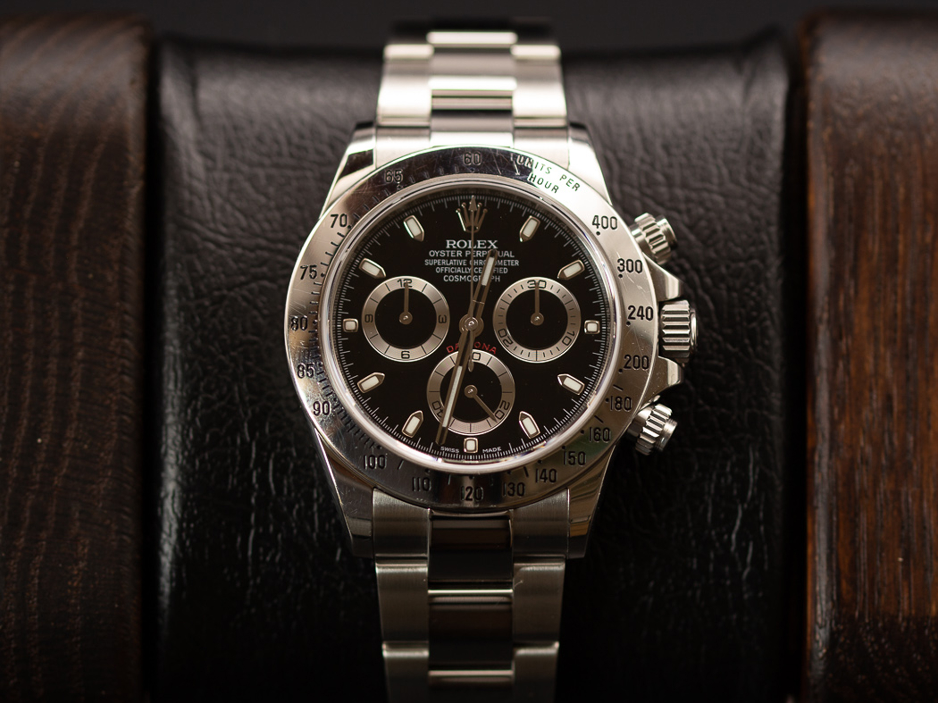 Rolex Daytona quadrante nero